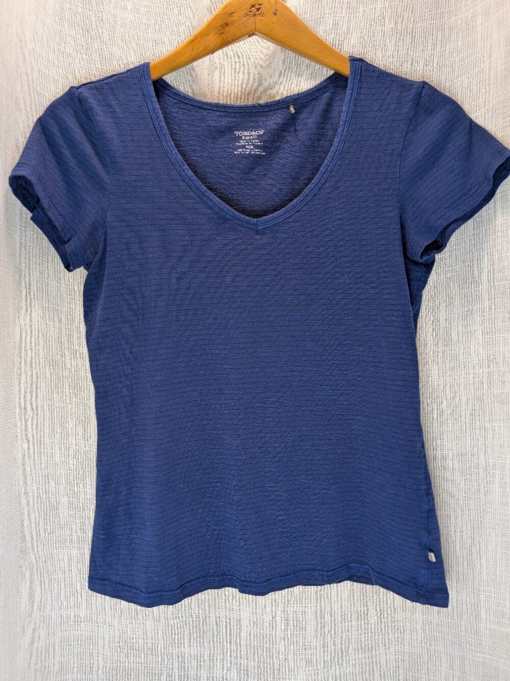 Toad & Co Marley Short Sleeve Organic Cotton Blend Tee